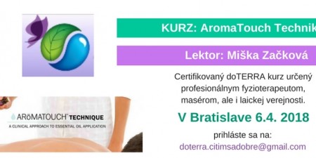 KURZ: AromaTouch Technika Bratislava