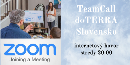 TeamCall doTERRA Slovensko - 16.5.2018