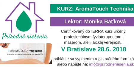 KURZ: AromaTouch Technika Bratislava