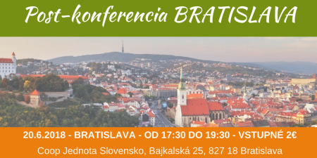 Post konferencia - Bratislava