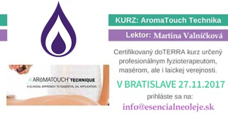 Aromatouch technika kurz - Bratislava