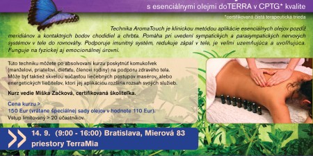 KURZ: AromaTouch Technika Bratislava