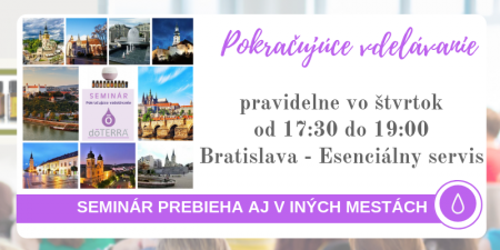 Pokračujúce vzdelávanie: Bratislava+ Info ostatné mestá