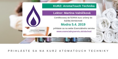 KURZ: AromaTouch Technika Modra
