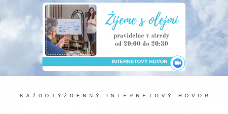 Žijeme s olejmi - Internetový hovor ZOOM