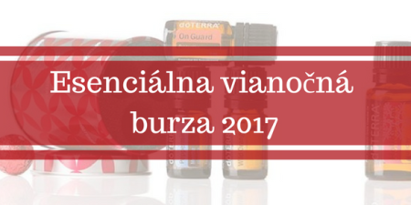 ESENCIÁLNA VIANOČNÁ BURZA 2017
