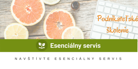 Podnikateľské školenie - Esenciálny servis