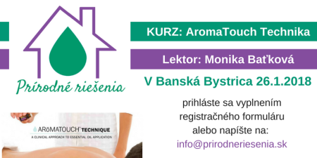 KURZ: AromaTouch Technika Banská Bystrica