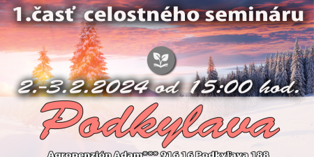 Olejovo - osobnostné a podnikateľské školenie 1.časť