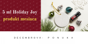 PRODUKT MESIACA - Holiday Joy 5 ml + Hlinená ozdoba ako difúzer