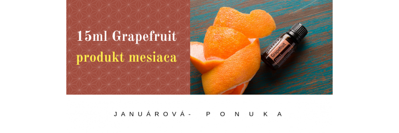 PRODUKT MESIACA - 15ml Grapefruit
