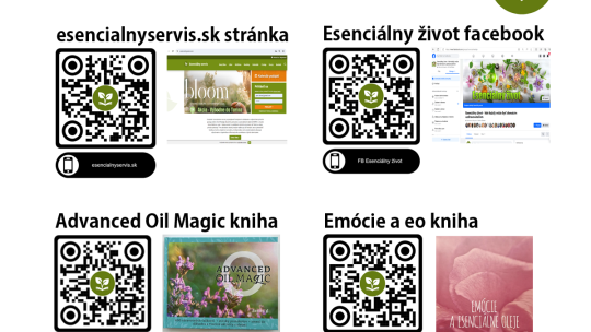 QR užitočné linky ES